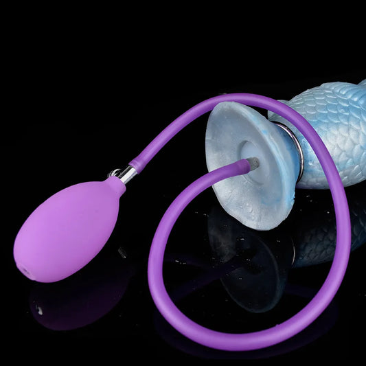 Fantasy Fish Ovipositor Lay Eggs Dildos 8.7 Inches