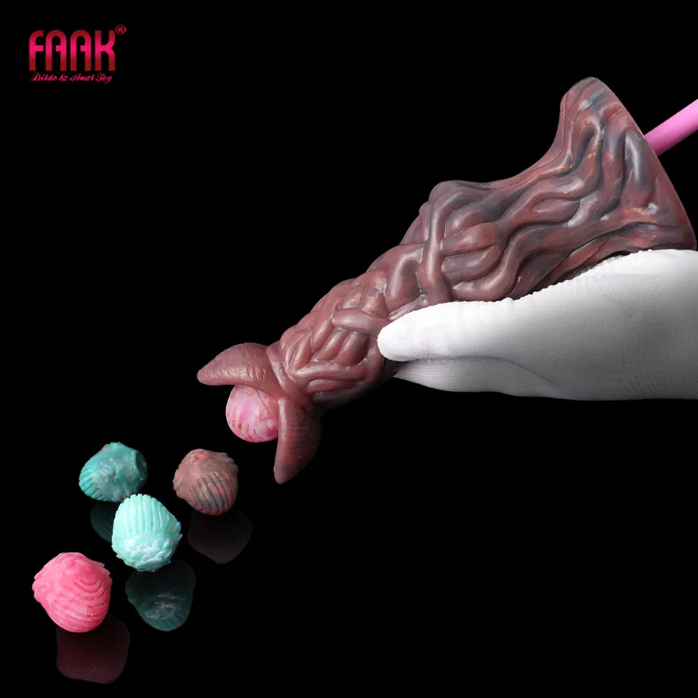 Fantasy Knot Ovipositor Anal Dildos Lay Eggs