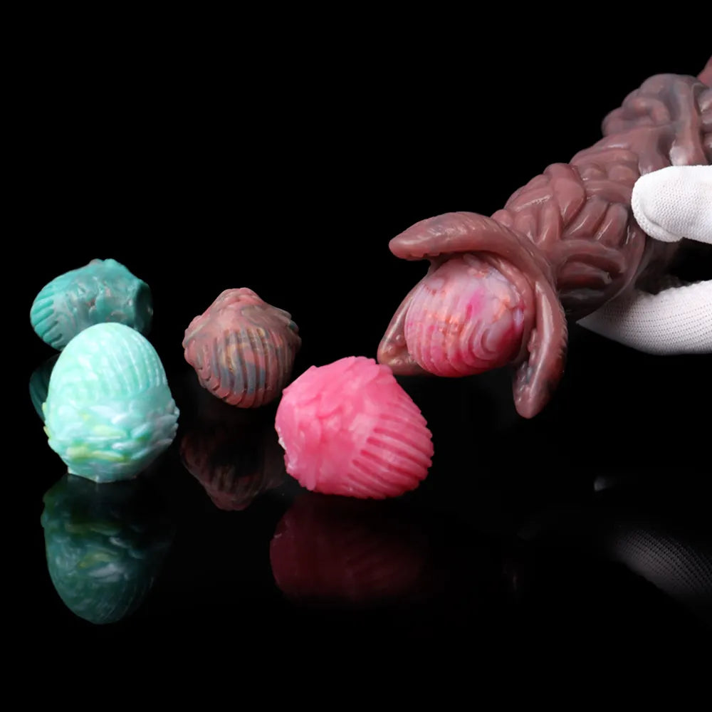 Fantasy Knot Ovipositor Anal Dildos Lay Eggs
