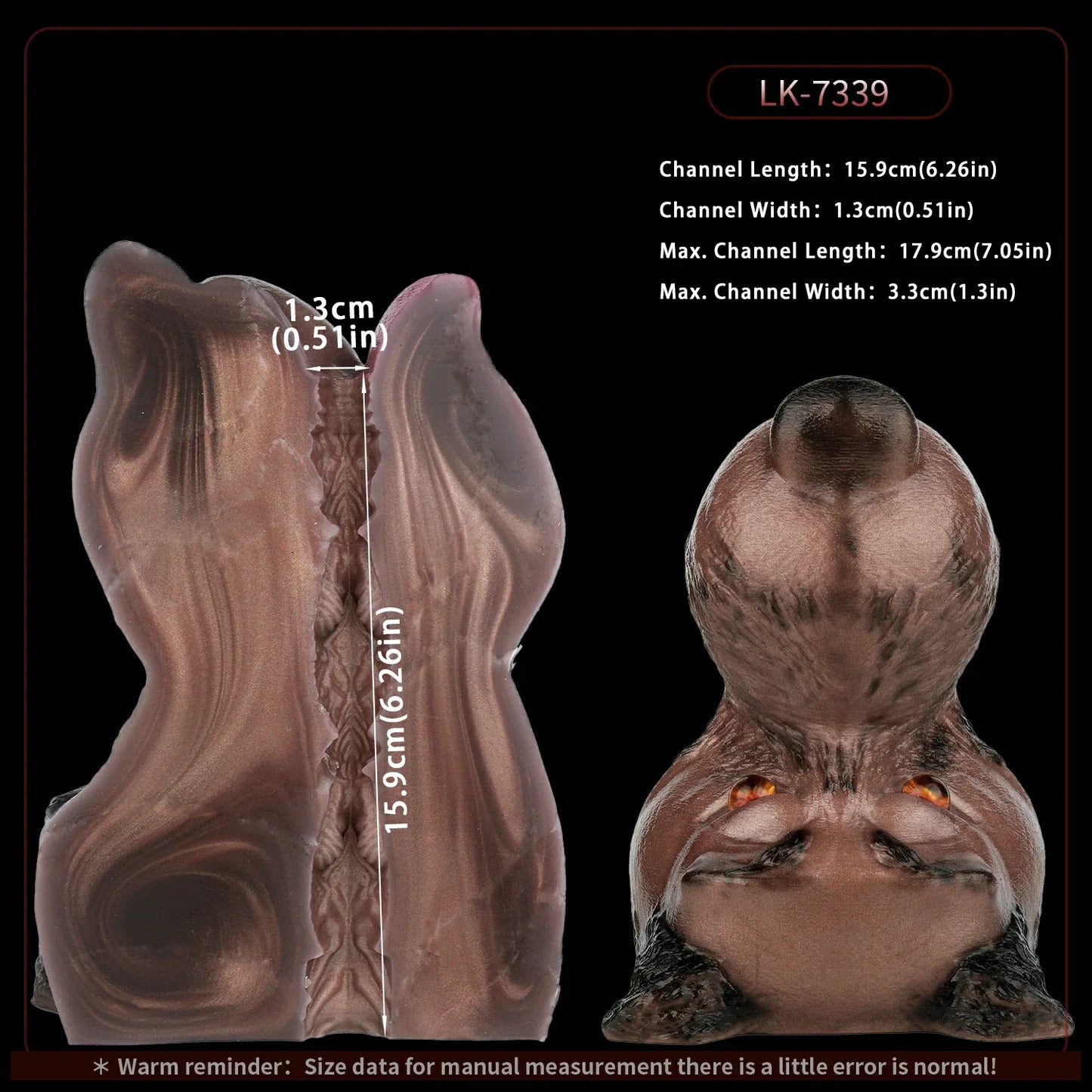 Fantasy Dog Head & Body Stroker Set