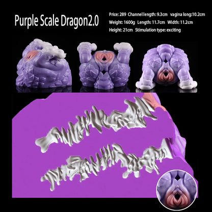 Fantasy Dragon Dual-Channel Butt Masturbator