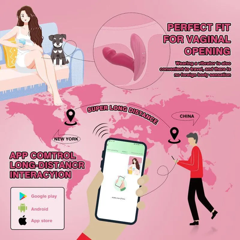Fingering Panty Vibrator With App