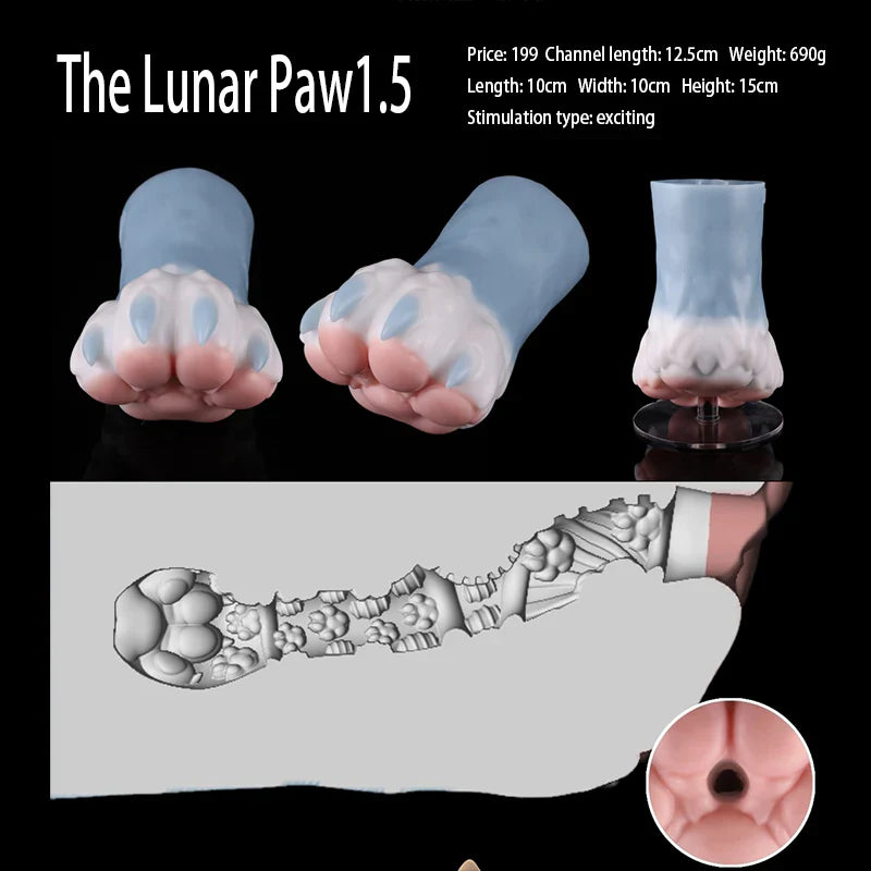Furry Fox Paw Fleshlight - Stuffed Animal Stroker
