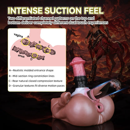 Futa Horse Torso Pocket Pussy