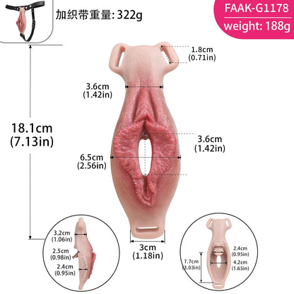 FAAK Realistic Wearable Vibrating Panties for Couples & Sissies