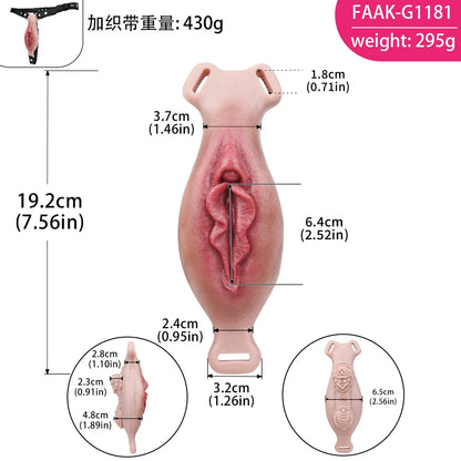 FAAK Realistic Wearable Vibrating Panties for Couples & Sissies