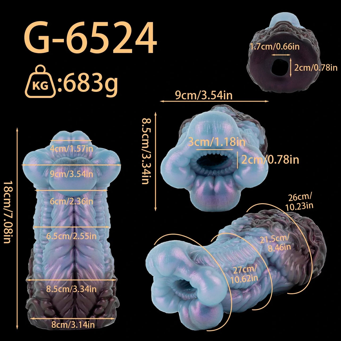 Abyss Relics - Mythical Monster Silicone Masturbator