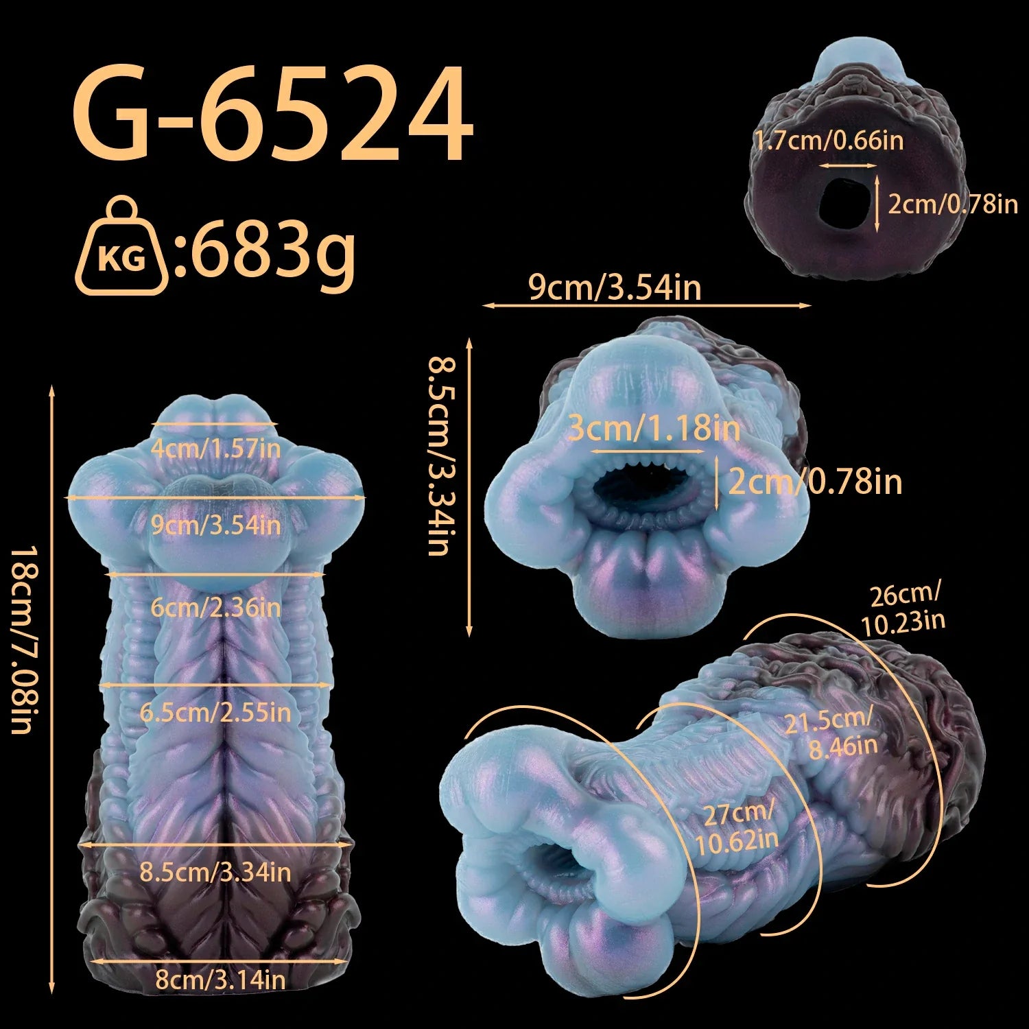 Abyss Relics - Mythical Monster Silicone Masturbator