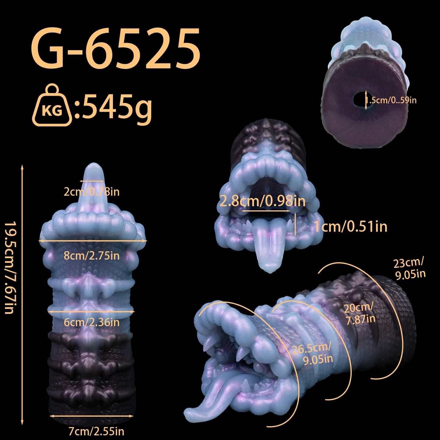 Abyss Relics - Mythical Monster Silicone Masturbator