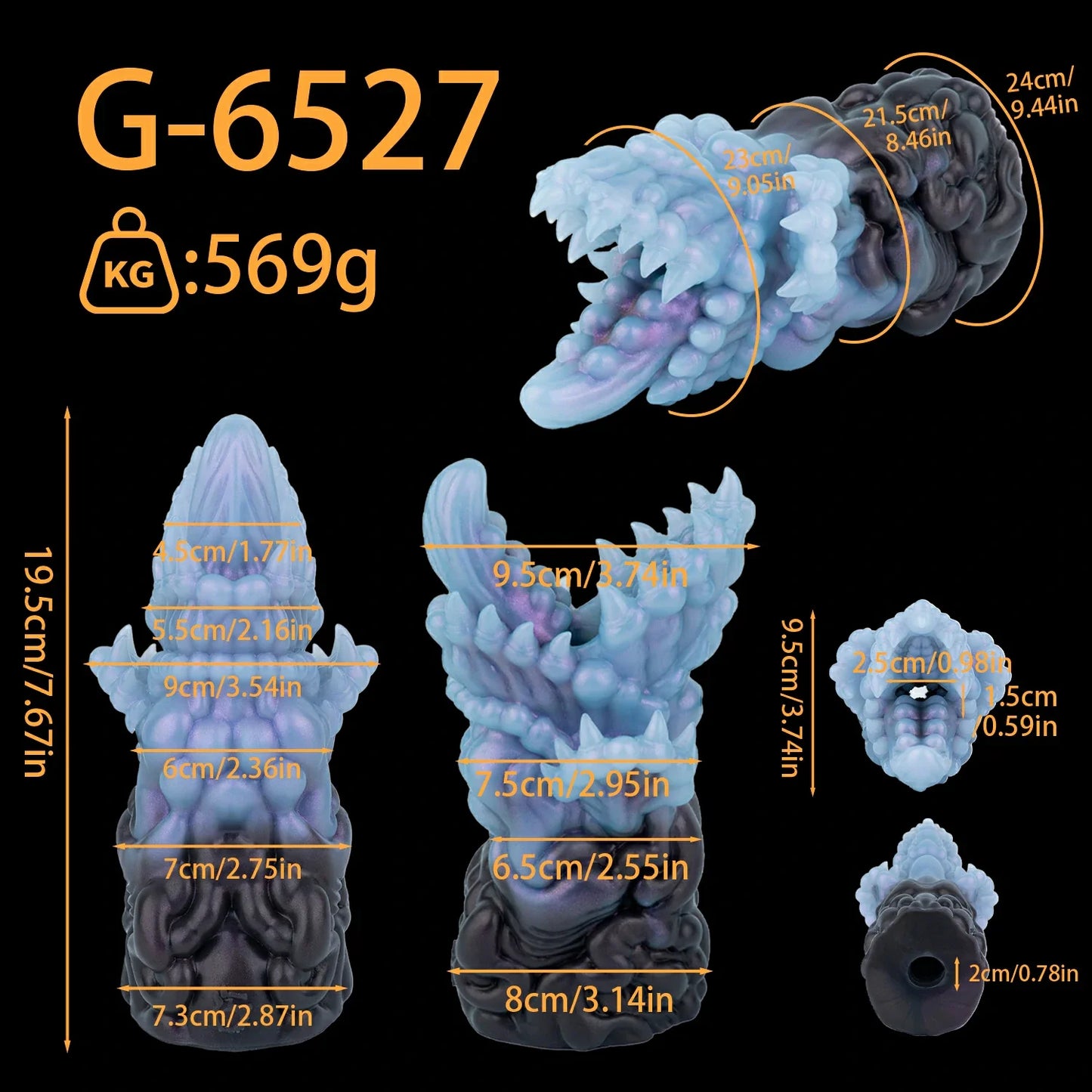 Abyss Relics - Mythical Monster Silicone Masturbator