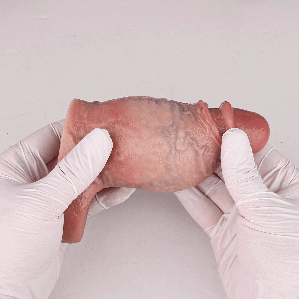 Girthy Realistic Penis Sleeve – Thick Silicone Cock Extender