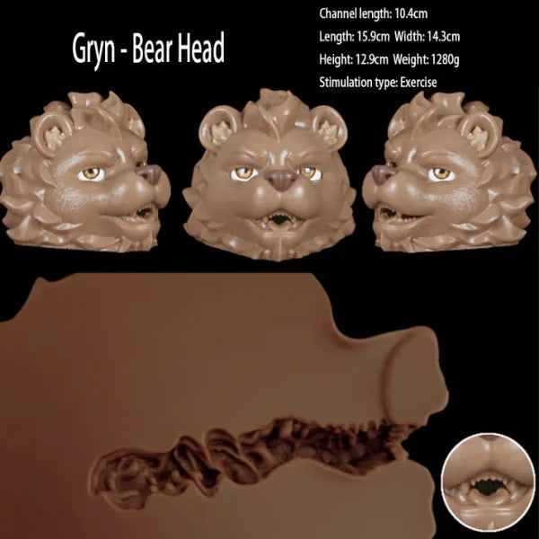 Grey’s Naughty – Bear Fleshlight Combo