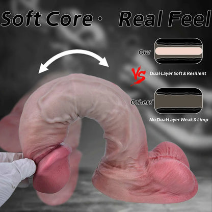 Huge Dual-Layer Realistic Dildo Series