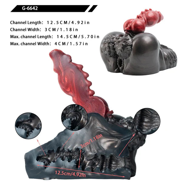 Dinosaur Fleshlight Series - Premium Silicone Sex Torso