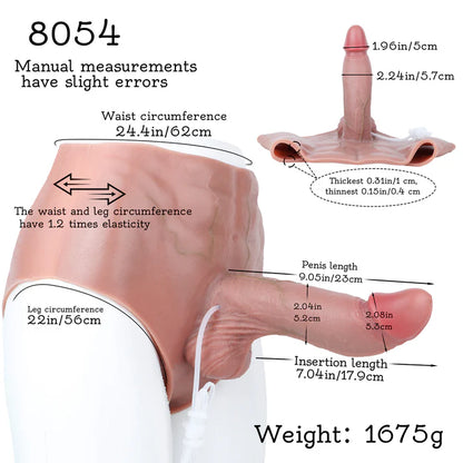 Surge Series - Realistic Squirting Cock Sleeve Panty