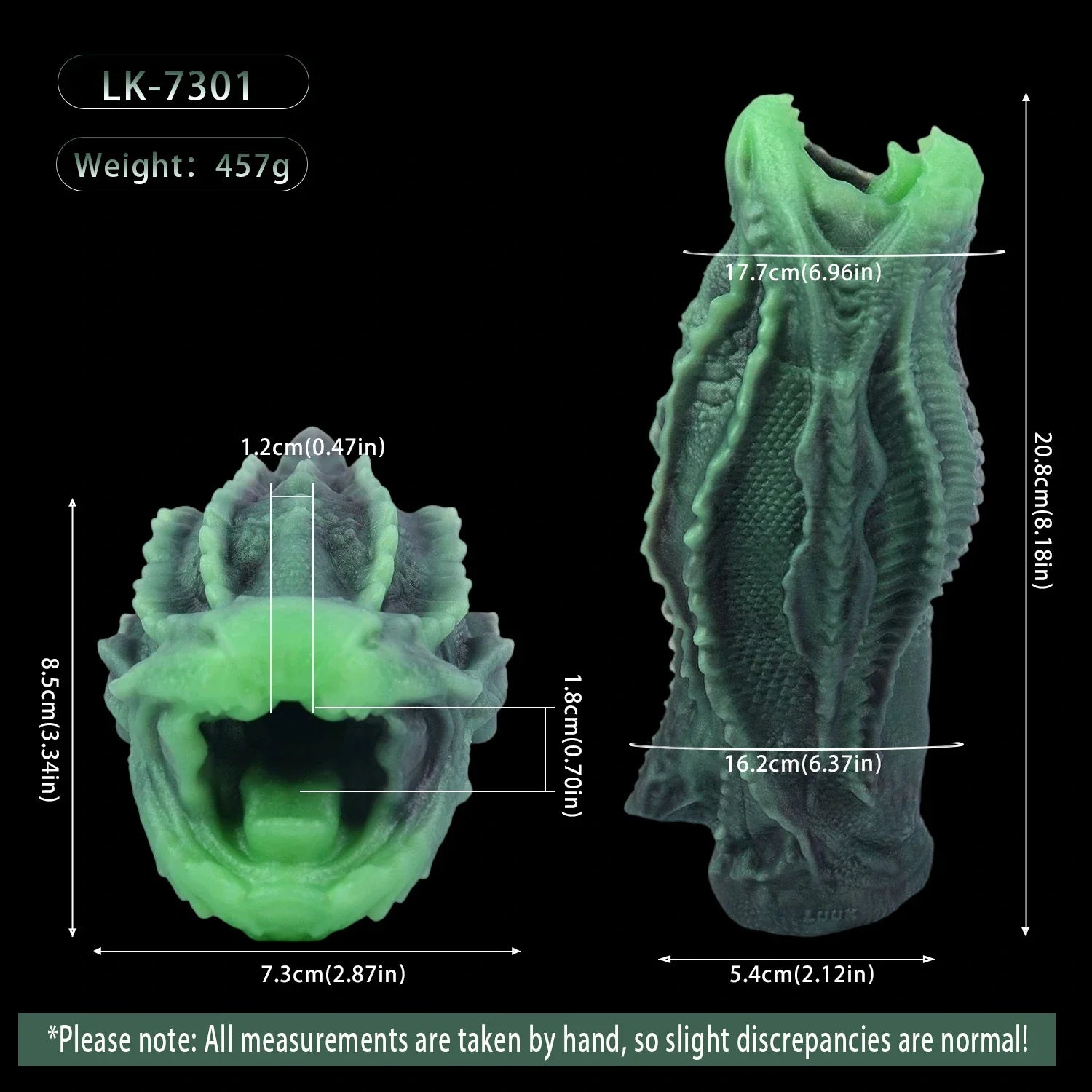 PRIMAL EVOLUTION - Genetic Specimen Series Silicone Masturbator