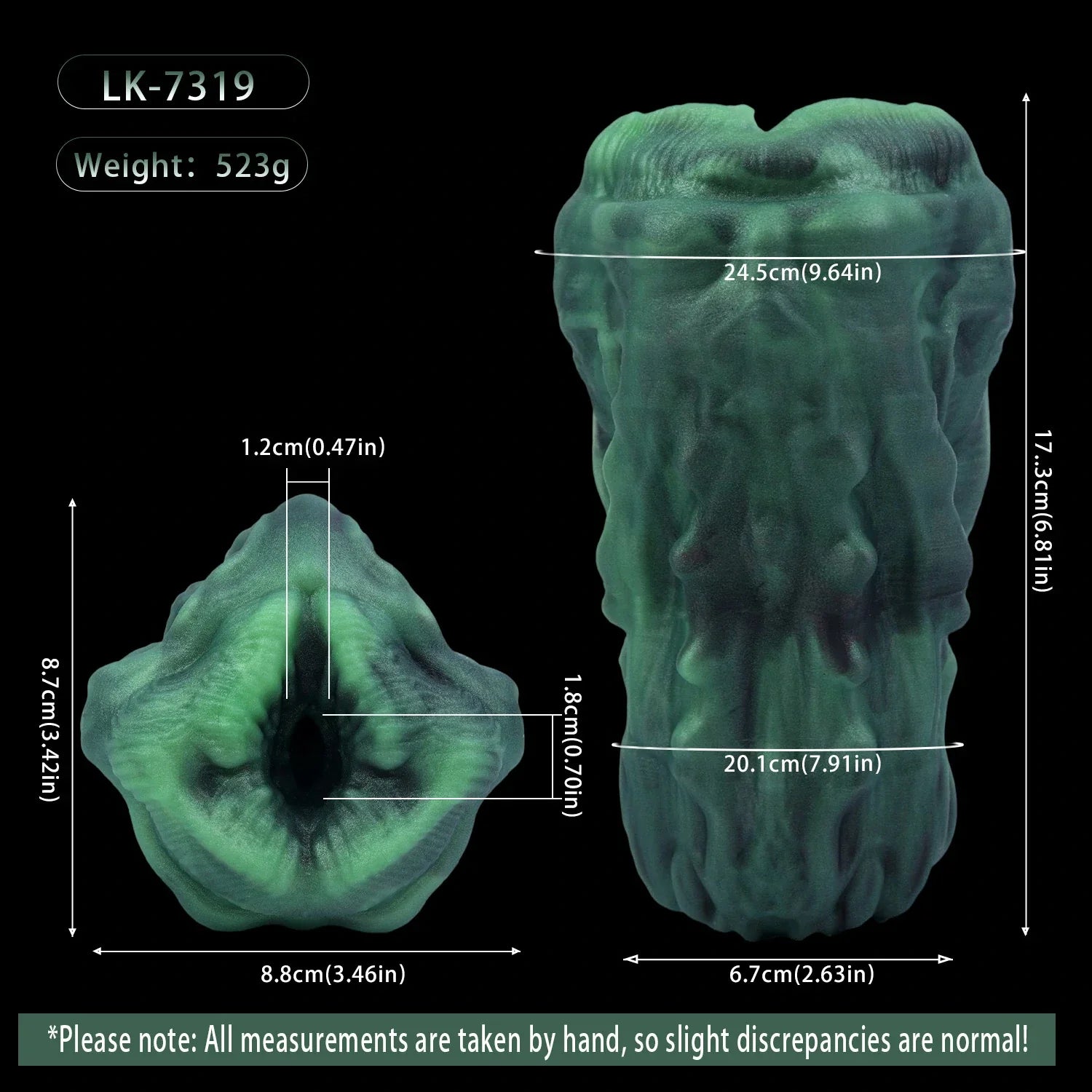 PRIMAL EVOLUTION - Genetic Specimen Series Silicone Masturbator