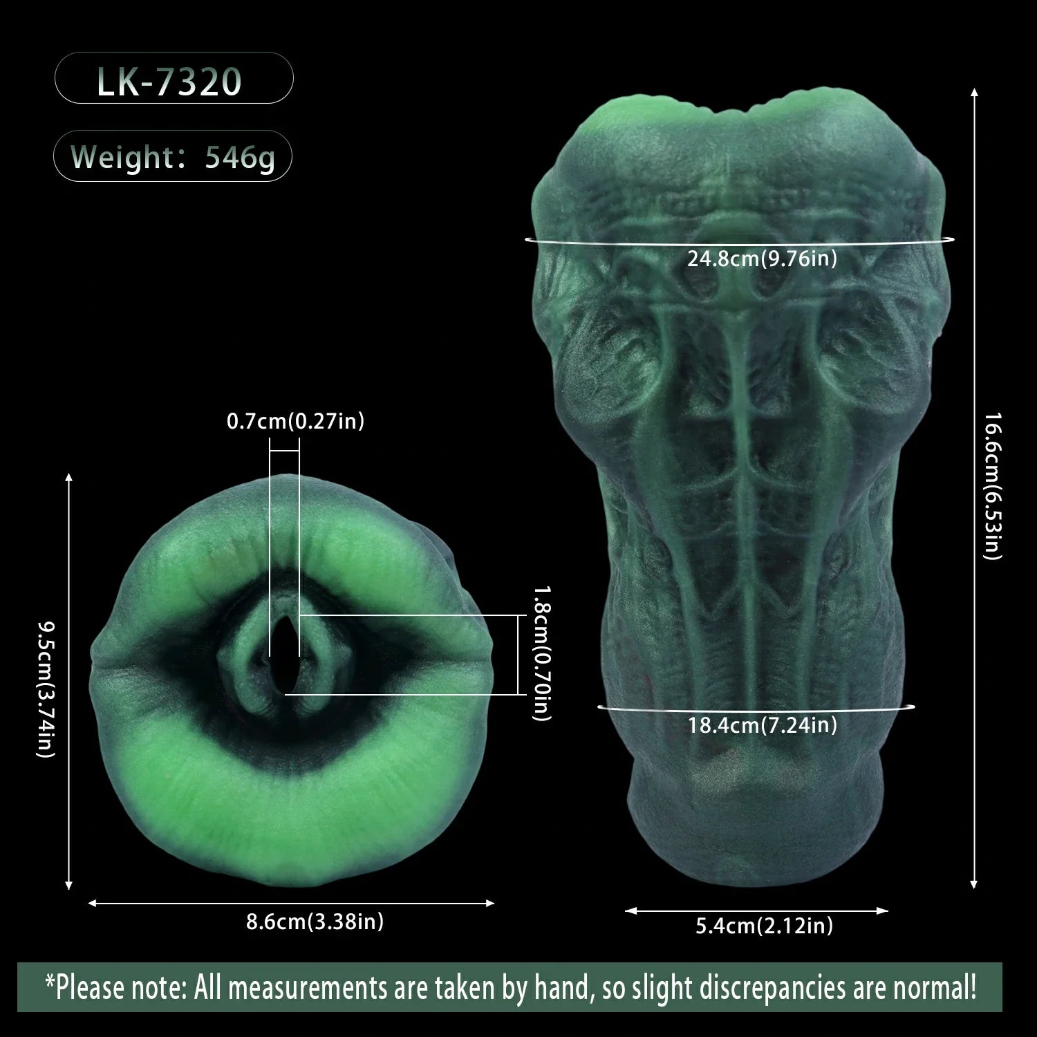 PRIMAL EVOLUTION - Genetic Specimen Series Silicone Masturbator