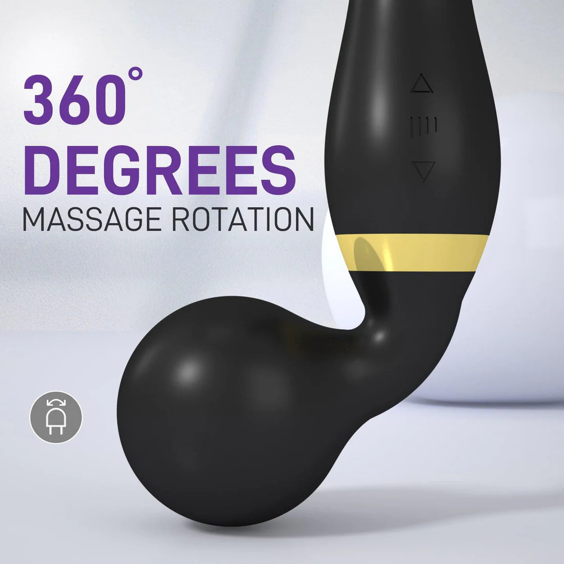 Lusttoyz Duoble Head Wand Vibrator