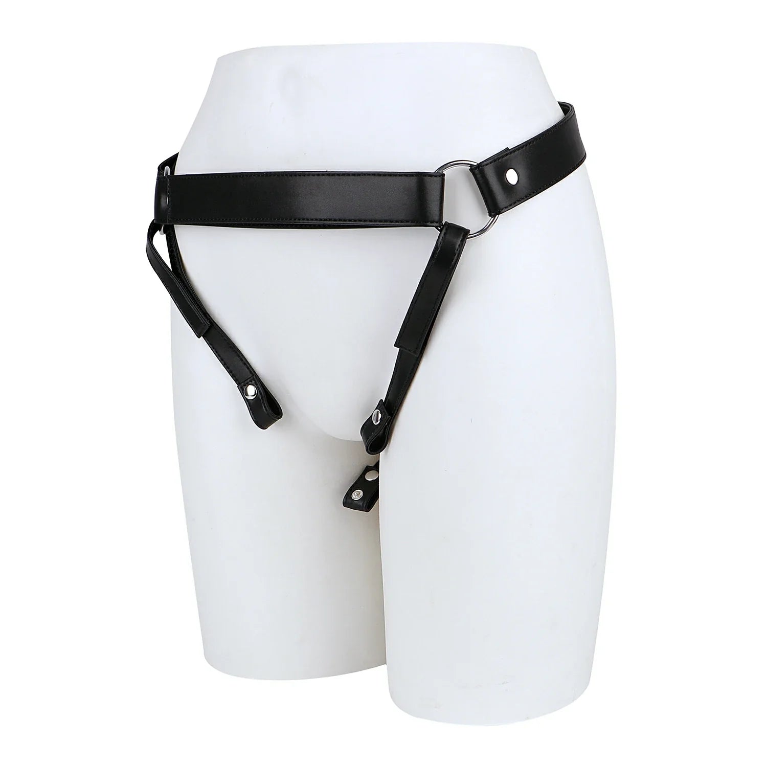 Adjustable Electric Shock Anal Plug Chastity Belt