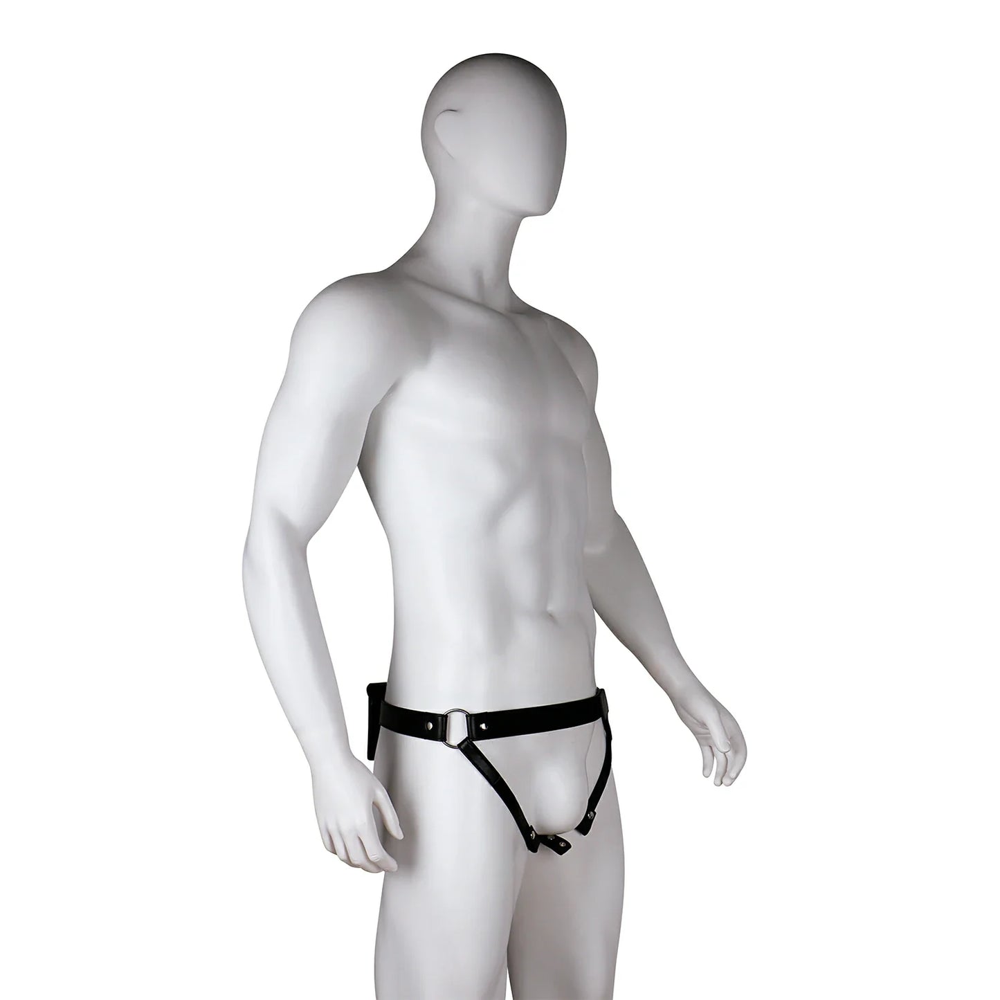 Adjustable Electric Shock Anal Plug Chastity Belt