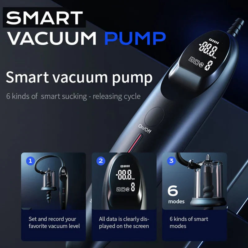 Male Ass Pump - Smart Vacuum Prostate Massager