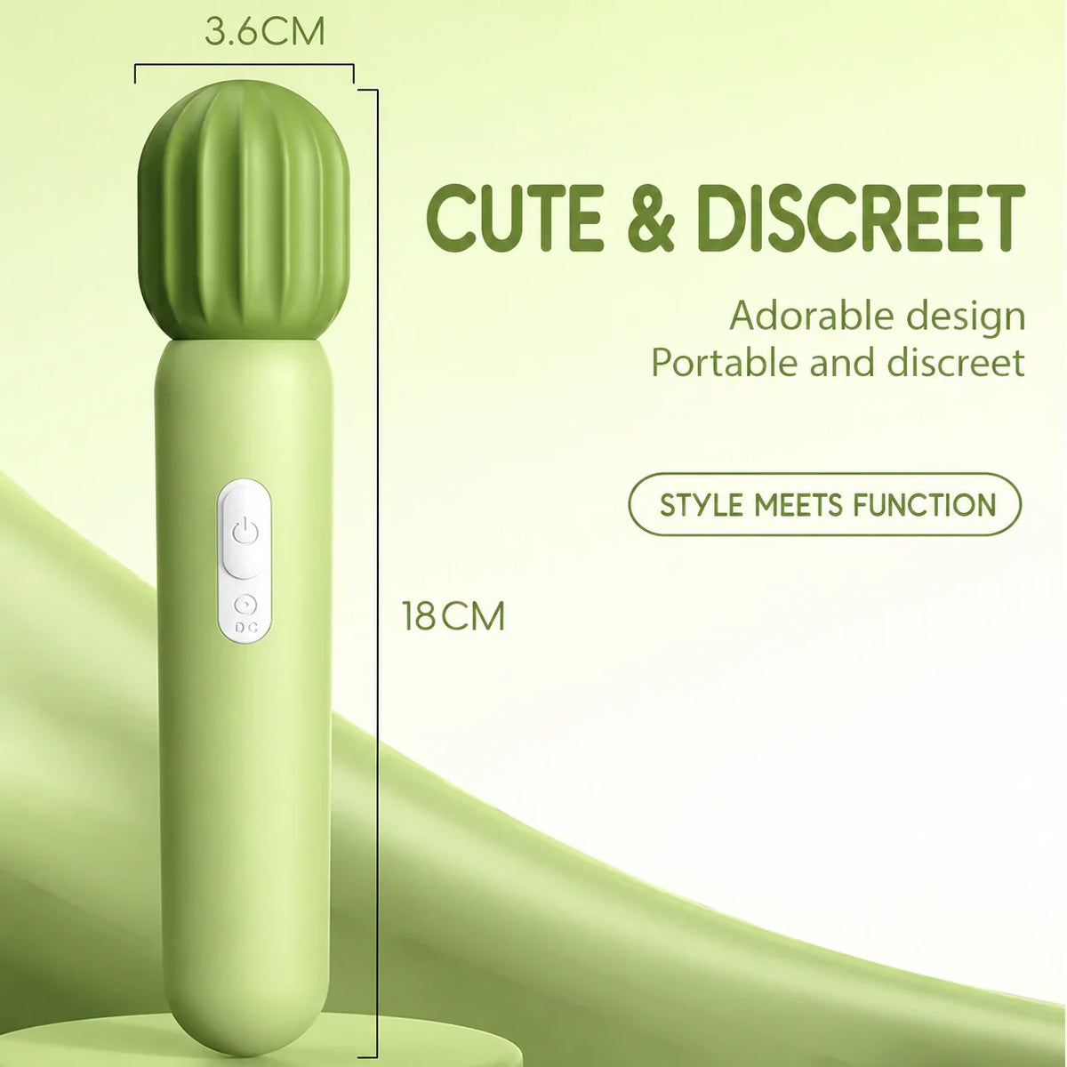 Mini Cactus Vibrator – 12 Vibration Modes