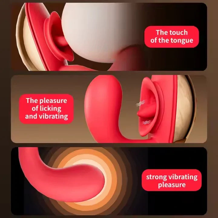 Moonlit Touch Licking Vibrator