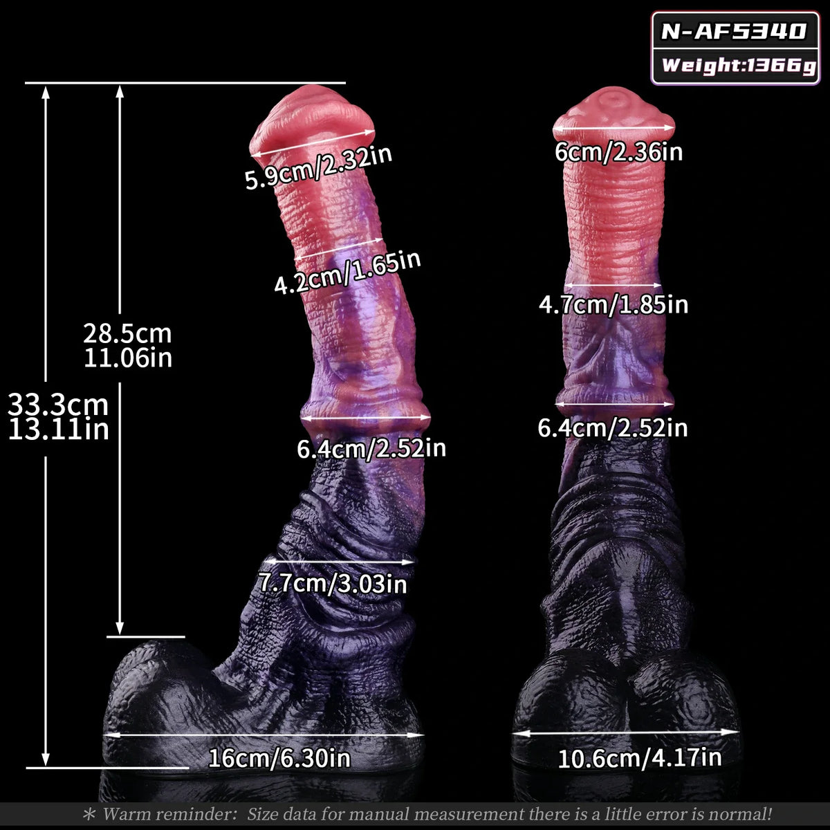 Stallion Force – Large Horse Dildo with 11 Size Options