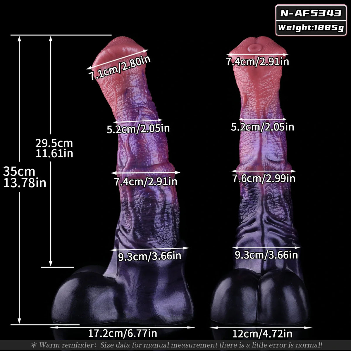 Stallion Force – Large Horse Dildo with 11 Size Options