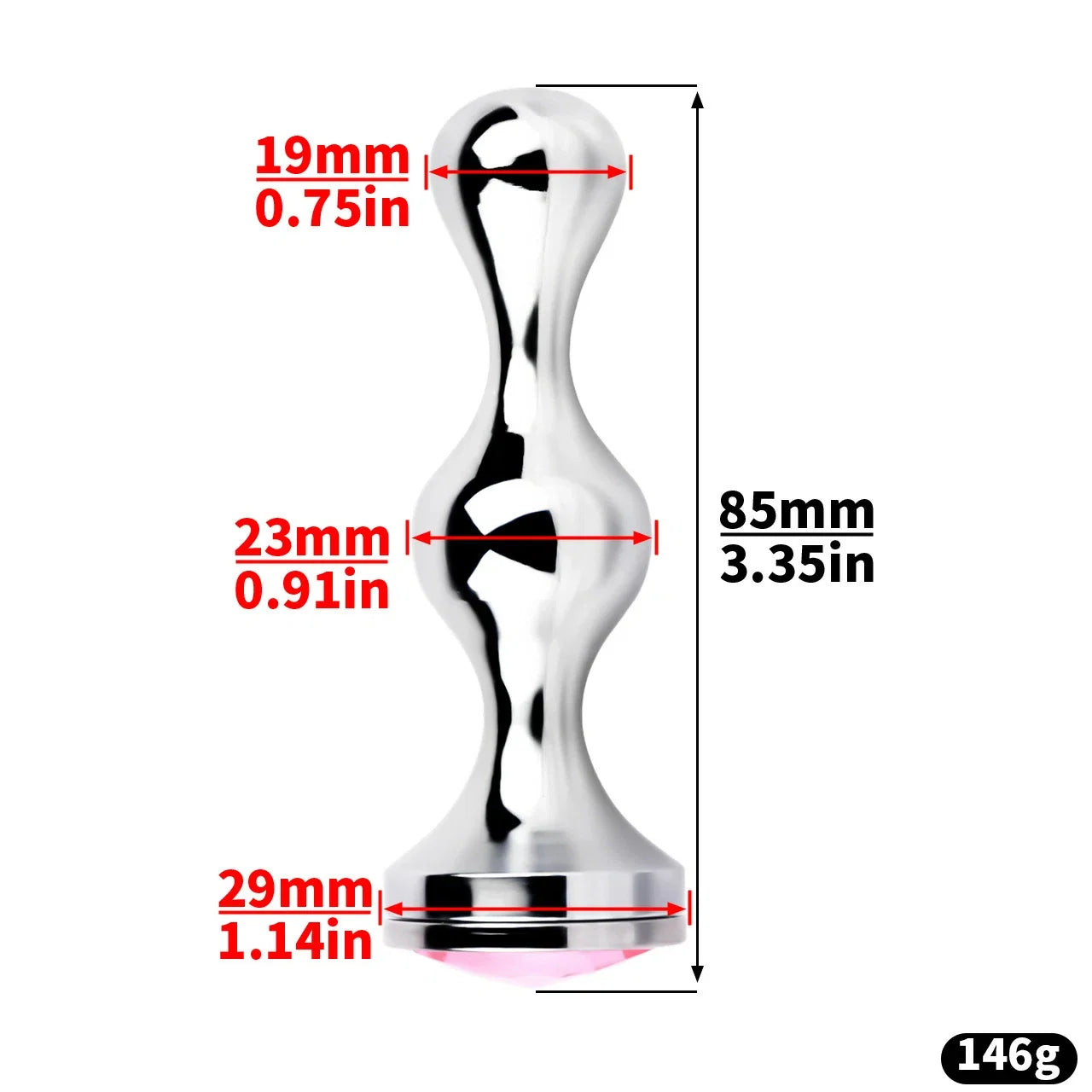 FRRK Metal Seashell Shape Chastity Lock (Optional Ring Sizes)