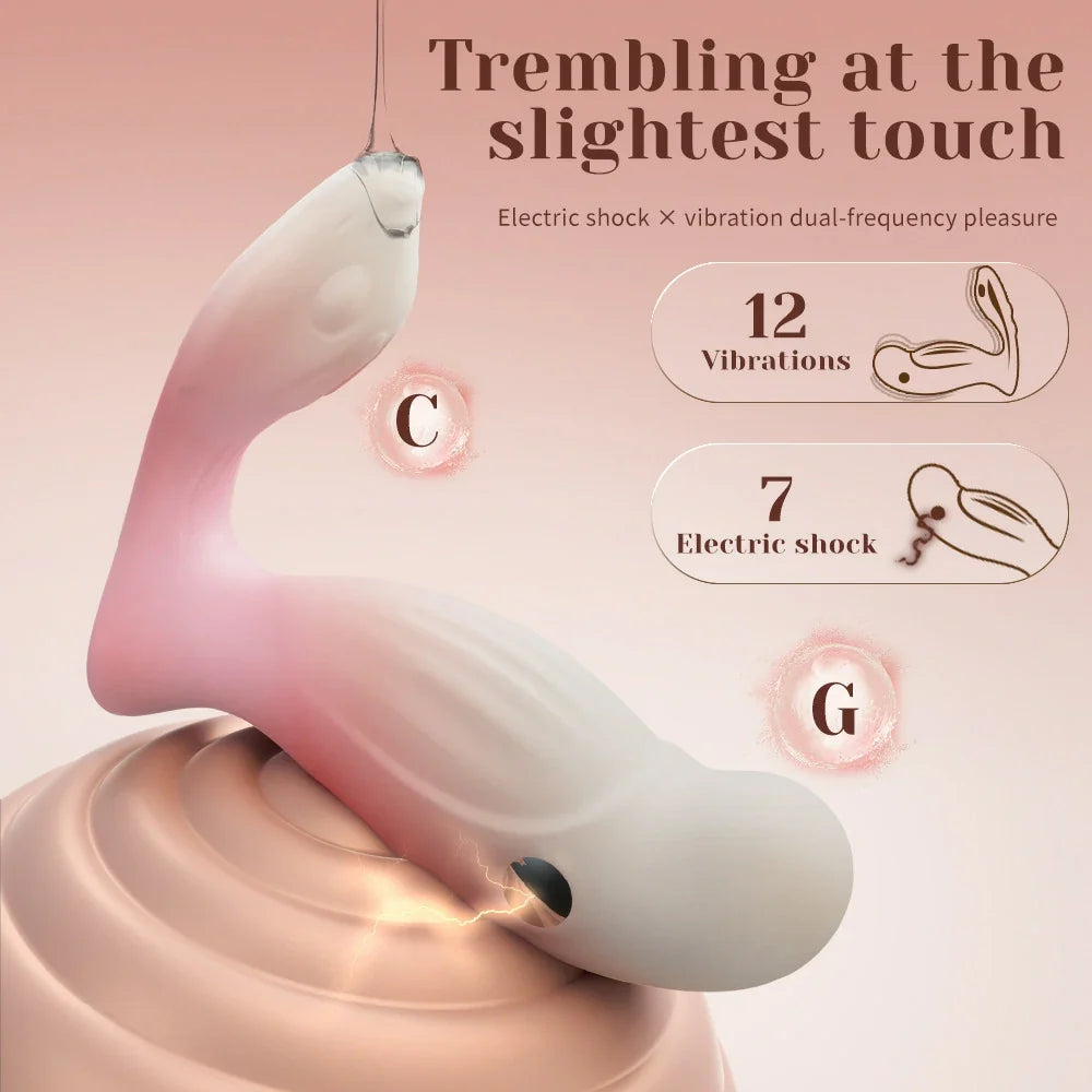 Squirrel Vibrator – Remote & App Controlled Vibration & E-Stim