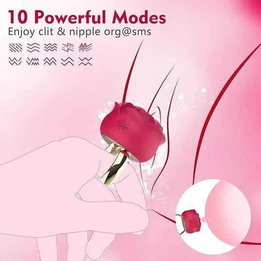 Rose Thorn – Rose Clitoral Vibrator Ring