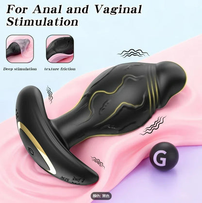 Anesidora Nexus Spades Pro – App-Controlled Vibrating Silicone Dildo