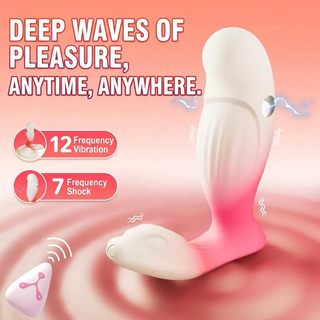 Squirrel Vibrator – Remote & App Controlled Vibration & E-Stim