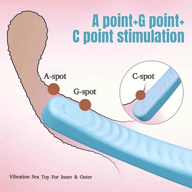 Flexible G-Spot Vibrator – Bendable Vibrating Egg