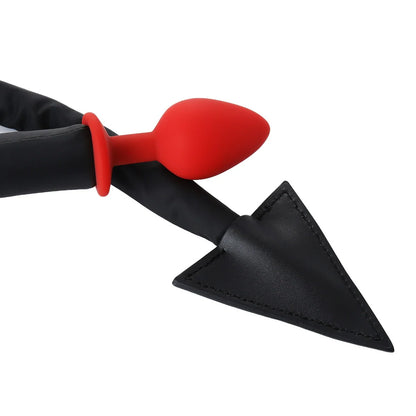 Demon Tail Butt Plug – BDSM Whip & Plug 2-in-1