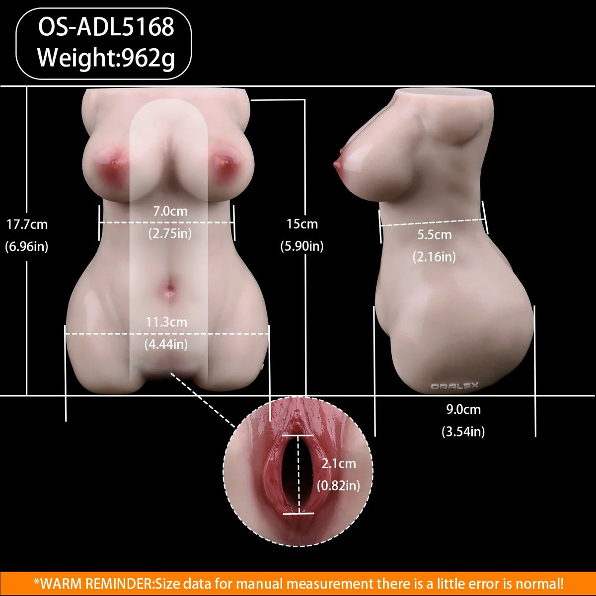 Portable Training Stroker – Realistic Textured Pocket Pussy