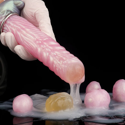 Ovipositor Add Nail Treasure Egg Laying Dildo 8 Inches