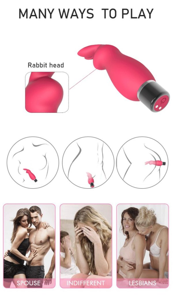 Bunny Bullet Vibrator Cute Design