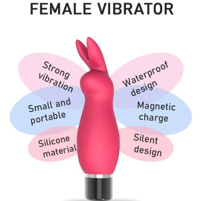 Bunny Bullet Vibrator Cute Design