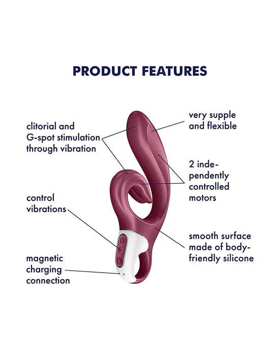 Rabbit Vibrator G-Spot Clitoral Stimulator