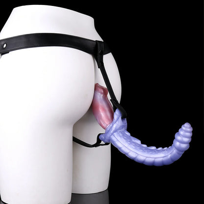 Rattletail Kane – Double-Ended Dragon Dildo with Insertable Vibrator