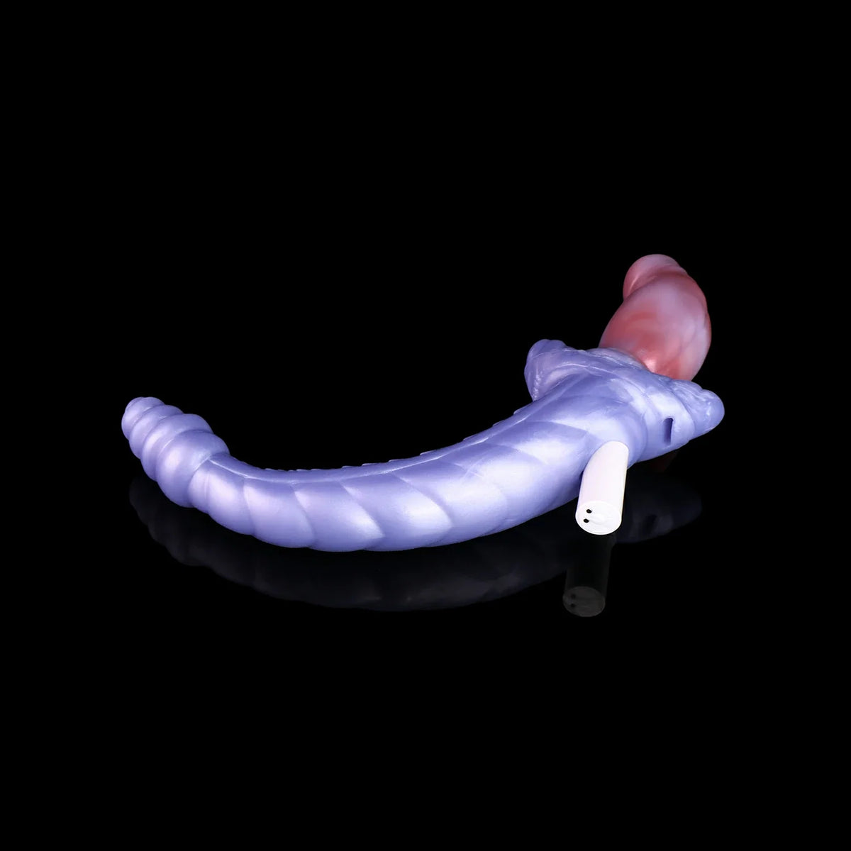 Rattletail Kane – Double-Ended Dragon Dildo with Insertable Vibrator