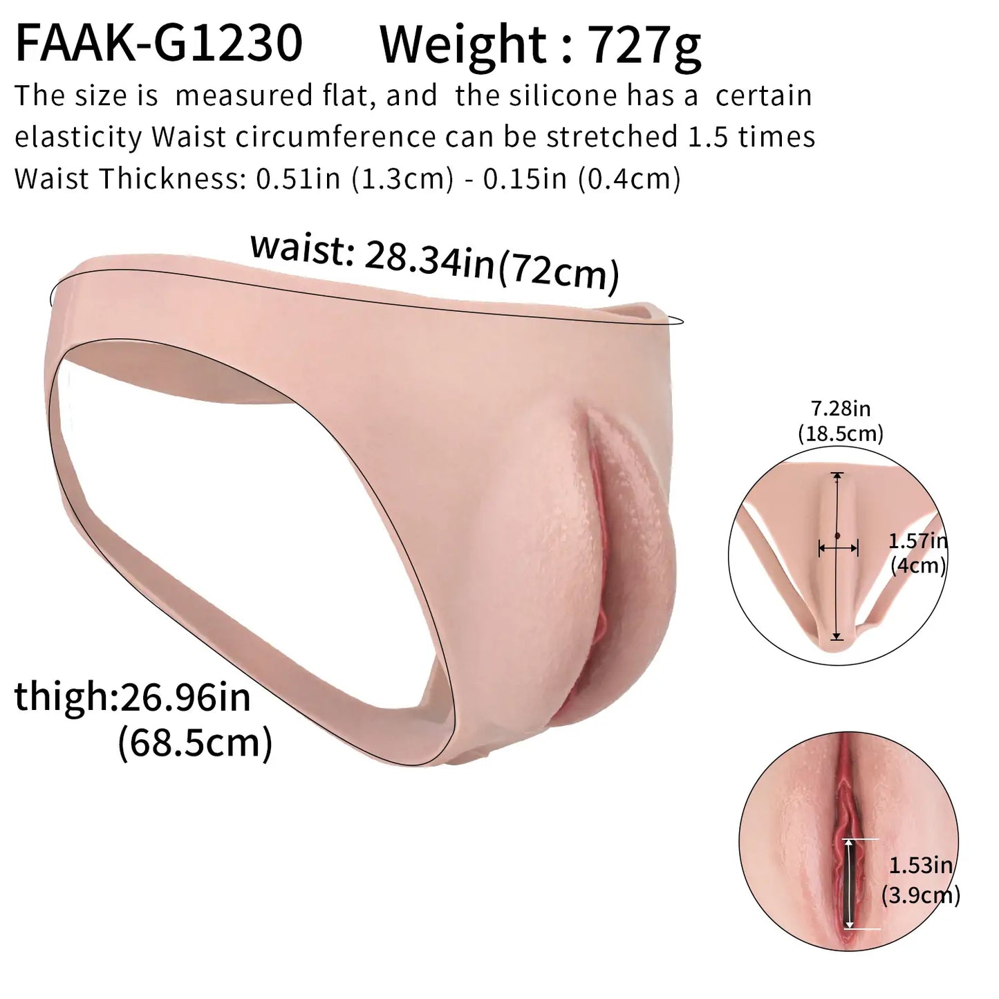 Realistic Vagina Panties For Femboy