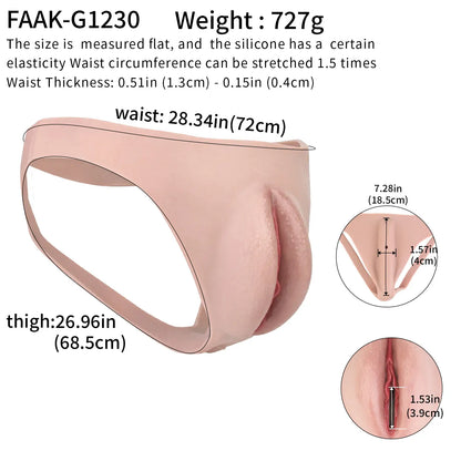 Realistic Vagina Panties For Femboy