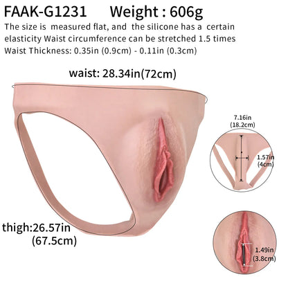 Realistic Vagina Panties For Femboy