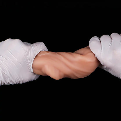Realistic Vibrating Silicone Penis Sleeve Enhancer
