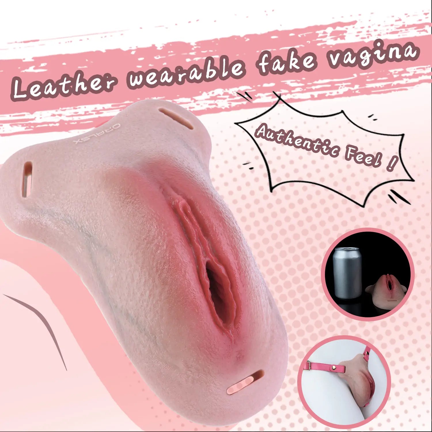 Realistic Wearable Silicone Vagina - Trans Sex Toy
