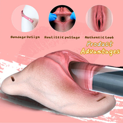 Realistic Wearable Silicone Vagina - Trans Sex Toy